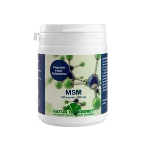 Natur-Drogeriet MSM kapsler 500 mg - 180 kap