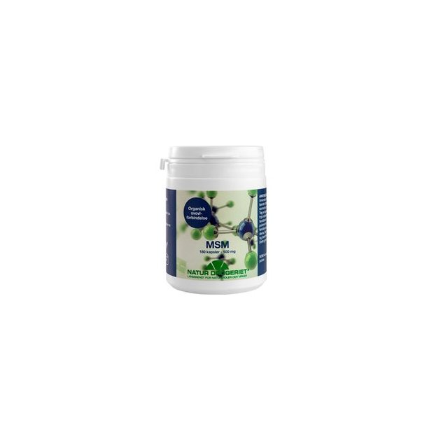 Natur-Drogeriet MSM kapsler 500 mg - 180 kap