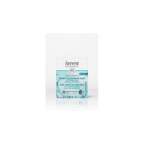 Lavera Naturkosmetik Body Cleansing Bar 2in1 Basis Sensitiv - 50 g.