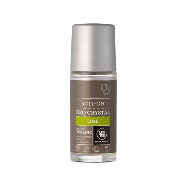 Urtekram Roll on Deo Krystral - Lime - 50 ml