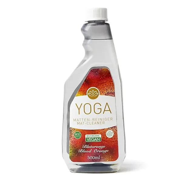 Reng�ringsmiddel til yogam�tter - Blodappelsin - �kologisk certificeret - 500 ml.