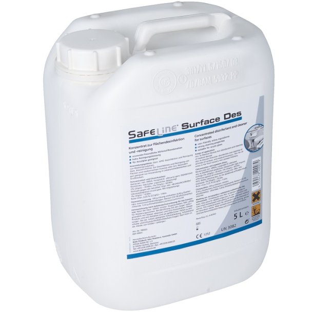 Safeline Surface Des - Overfladedesinfektion, koncentrat - 5 L.