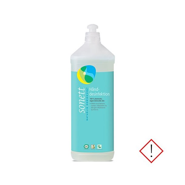Sonett Hnddesinfektionsmiddel, kologisk - 1 liter