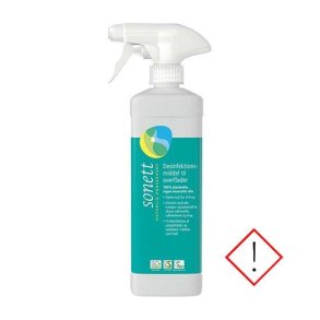 Sonett Desinfektionsmiddel til overflader og udstyr - 500 ml.