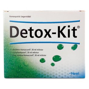 Heel Detox-Kit udrensningskur - 3x30 ml.