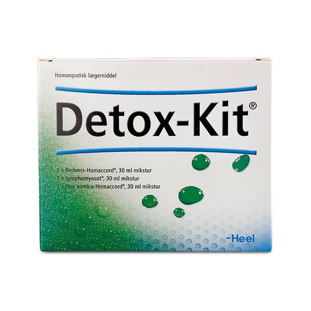 Heel Detox-Kit udrensningskur - 3x30 ml.
