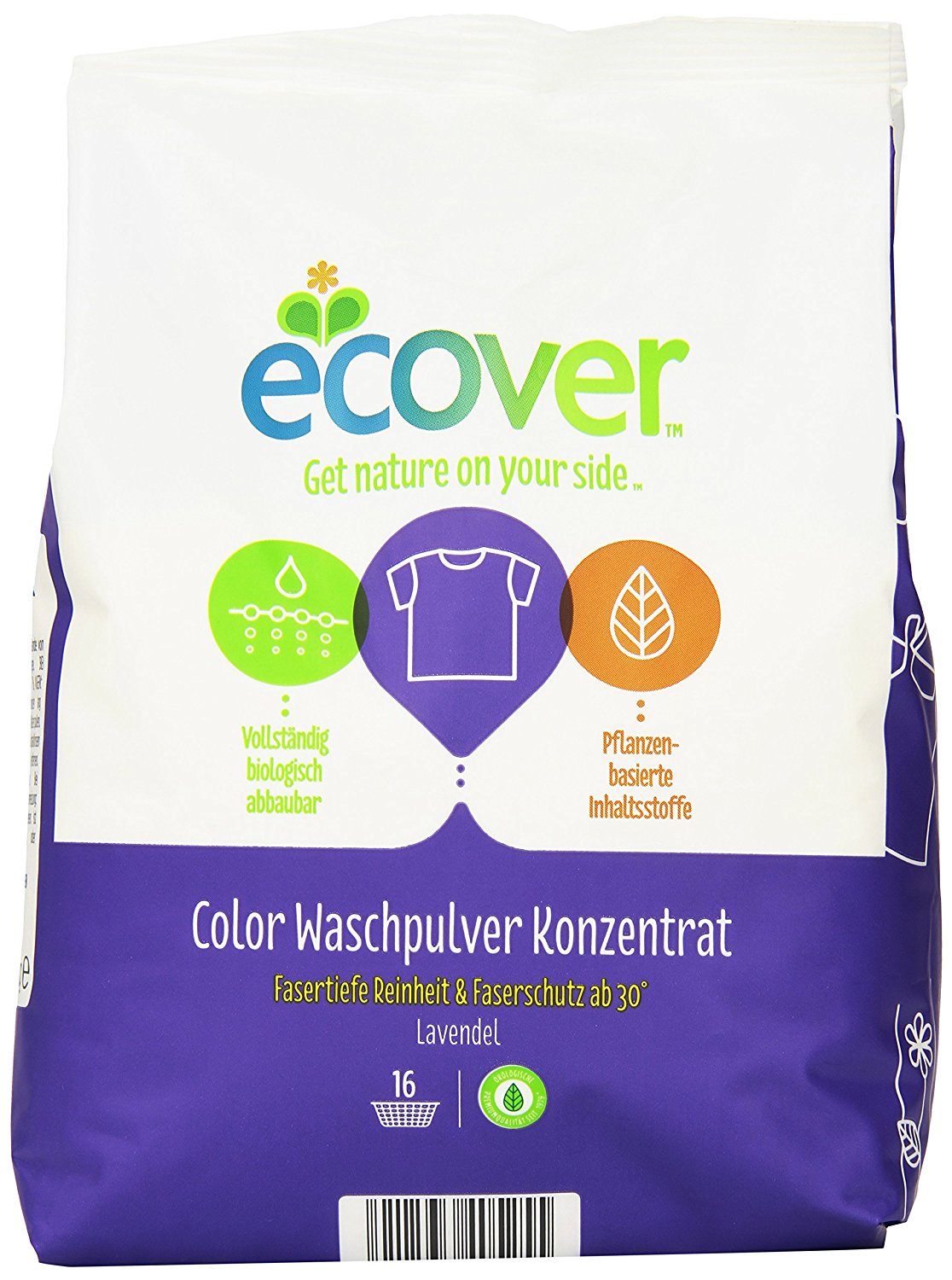 Ecover Color vaskepulver koncentreret – 1,2