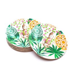 Beskyttelsesbrikker med Buddha - 6 stk.