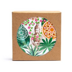 Beskyttelsesbrikker med Buddha - 6 stk.