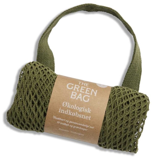 The Green Bag Indkbsnet - kologisk bomuld