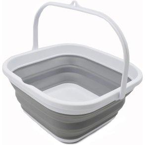 Sammenklappelig/foldbar Balje/kurv med håndtag - 5,5 L.