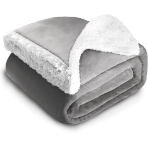 Sherpa Hyggetppe i lammeskinds look, ko-Tex - Gr