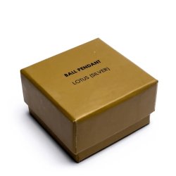 Lotus-vedh�ng med harmonibold eller aromabold - Guld