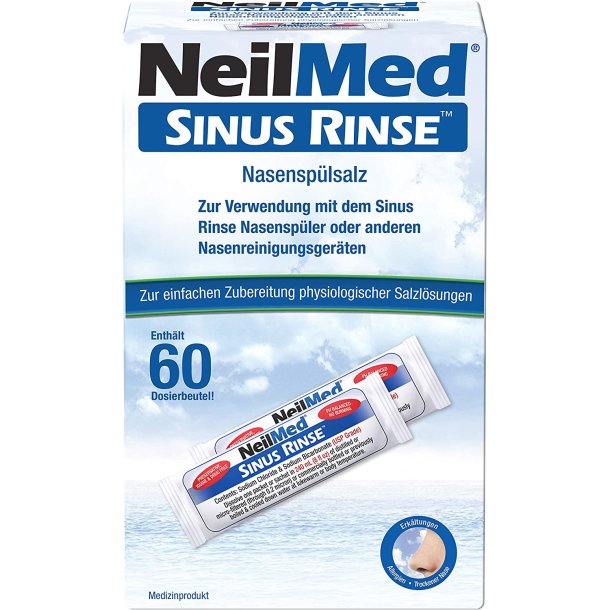 Neilmed Sinus rinse Refill - Saltvandsoplsning - 60 stk.