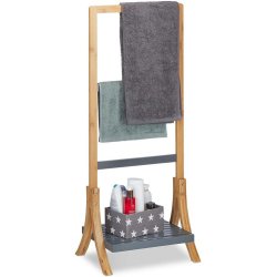 Relaxdays Hndkldeholder med hylde