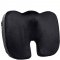 Woltu Ortopdisk Siddepude med memoryfoam og gelcoating - Sort