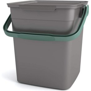 Smart Bio Container Kkkenspand/Kompostbeholder med lg og hndtag - 9 L.