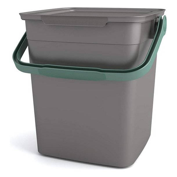 Smart Bio Container Kkkenspand/Kompostbeholder med lg og hndtag - 9 L.