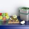 Smart Bio Container Kkkenspand/Kompostbeholder med lg og hndtag - 9 L.