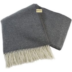 Zaloop Uldt�ppe/Plaid Hygget�ppe i Kashmir og lammeuld - 140 x 200 cm.