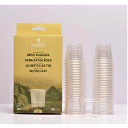 Suztain Shotglas af planter - 48 stk.