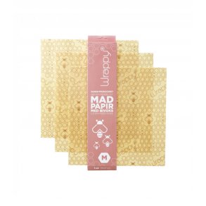 Wrappy Genanvendeligt Madpapir med bivoks - M