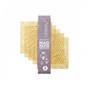 Wrappy Genanvendeligt Madpapir med bivoks - S