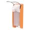 Armbetjent dispenser til flydende sbe og desinfektionsmiddel i farver - til 1000 ml. flasker