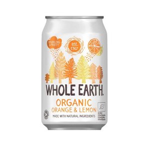 Whole Earth Sodavand med appelsin/citron - kologisk