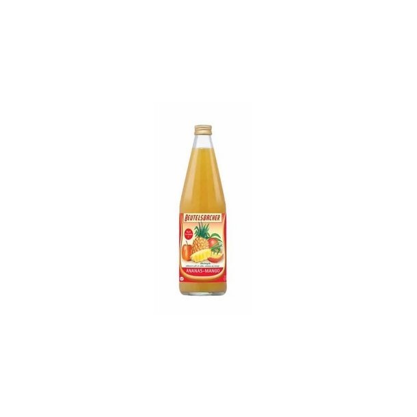 Beutelsbacher Demeter Ananas-Mango saft  - 750 ml. 