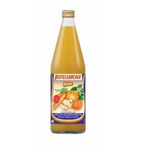 Beutelsbacher Demeter Appelsin-Gulerod-Ingefrsaft  - 750 ml.