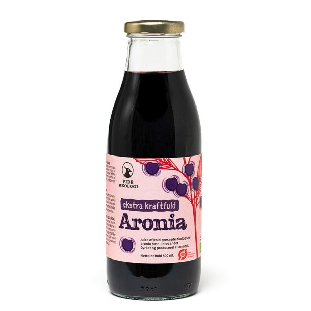 Vibe  �kologi EKSTRA KRAFTFULD ARONIA - 500 ml �KO