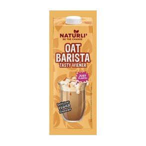 Havredrik Oat Barista Tasty Wiener Naturli - 1 L