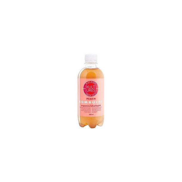 Kultures Kombucha Peach  - 400 ml.