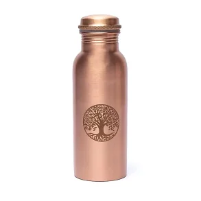 Kobber Drikkeflaske, Livets tr� - 500 ml. 