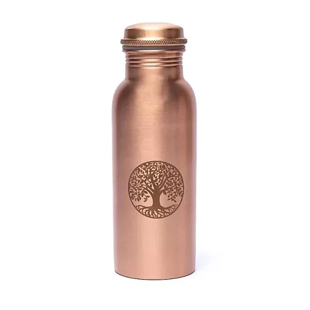 Kobber Drikkeflaske, Livets tr� - 500 ml. 