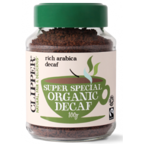 Clipper Instant Kaffe "Super Special Decaf" - 100g - Økologisk og Fairtrade