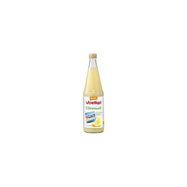 Voelkel Citronsaft, kologisk, Demeter - 700 ml.