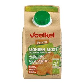 Voelkel Gulerodssaft, kologisk, Demeter - 500 ml.
