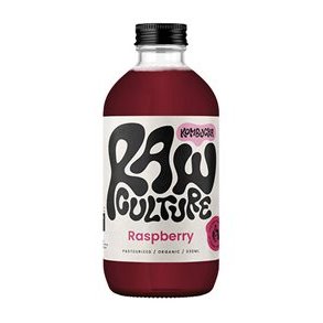 Raw Culture Kombucha Hindbr, kologisk - 330 ml