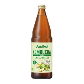 Voelkel Kombucha Lime og Ingefr, kologisk - 750 ml