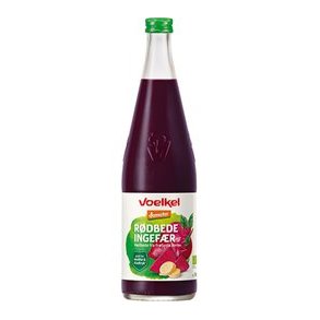Voelkel Rdbedesaft med ingefr, kologisk, Demeter - 700 ml.