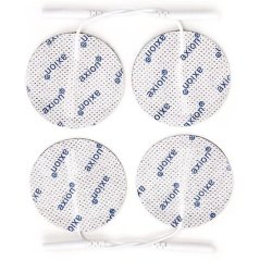 Elektrodepads til EMS apparater m. stikkobling - Runde,  5. cm.