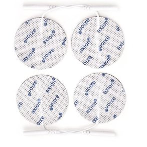 Elektrodepads til EMS apparater m. stikkobling - Runde,  5. cm.