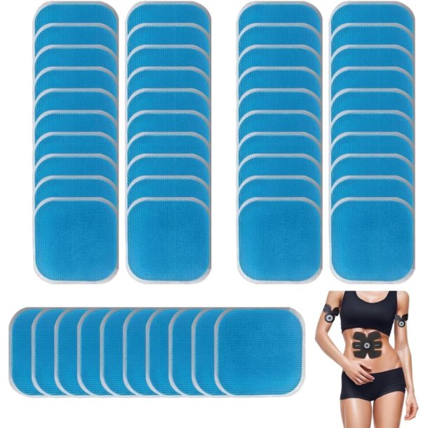EMS Gel pads 40x40 mm. - 30 stk.