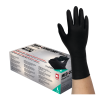 MED-COMFORT Black Vitril Engangshandsker Pudderfri - 100 stk.