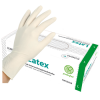 Engangshandske i latex - Hvid - 100 stk.