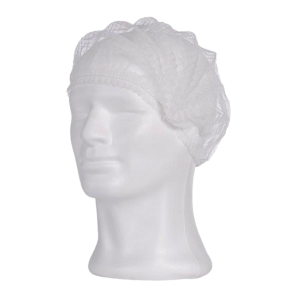 ECO PLUS clip-on engangshtter i hvid - 100 stk.