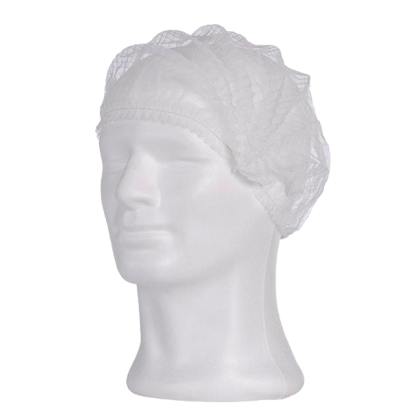 ECO PLUS clip-on engangshtter i hvid - 100 stk.