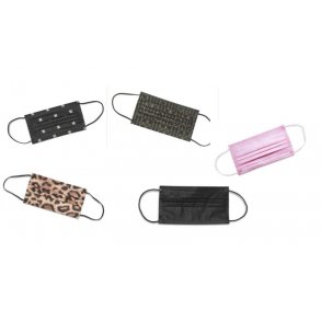 Gillian Jones mundbind med mnstret print  - 10 stk. assorteret